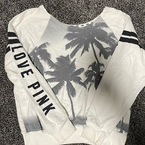 Off-the-Shoulder Sweatshirt